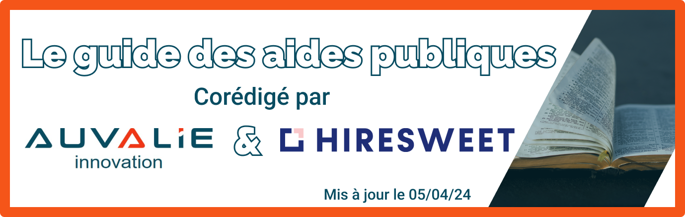 guide des aides publiques par auvalie innovation